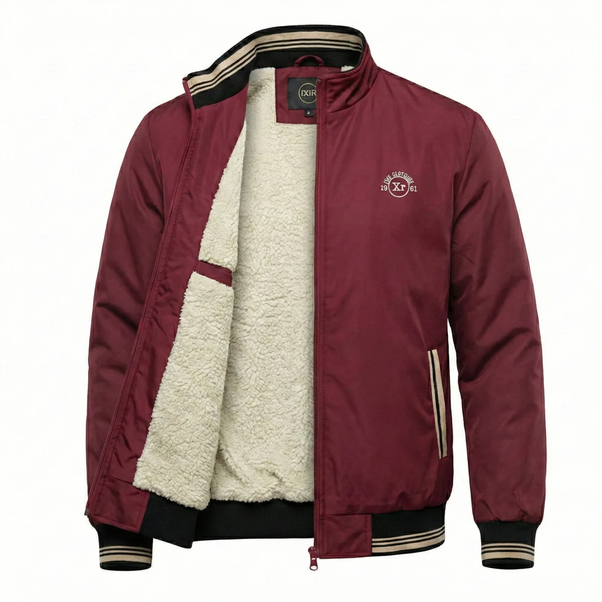 Kürklü Nakış Arma Bordo