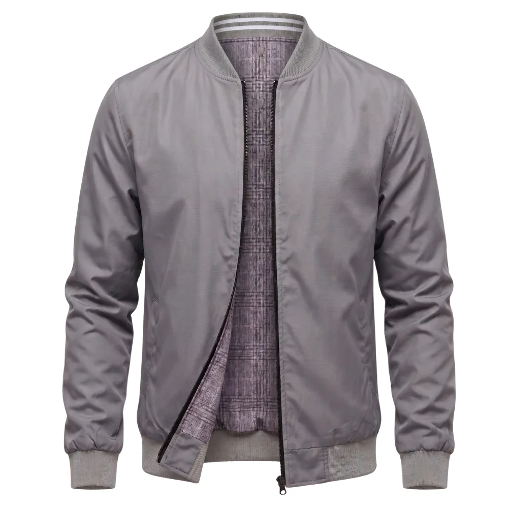 Çift Taraflı Düz Gri